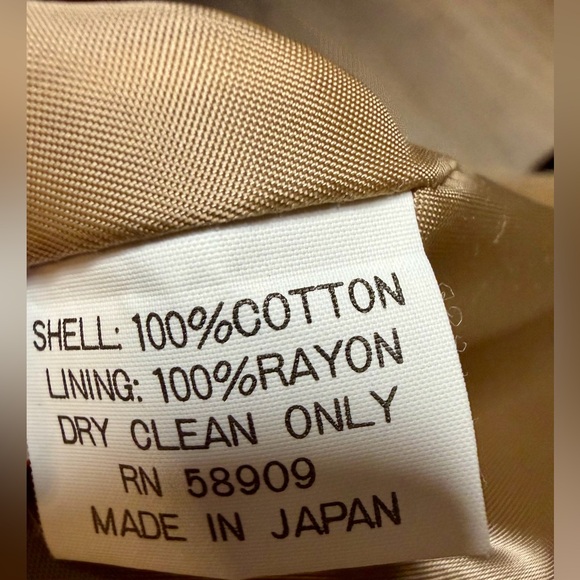 Vintage MANSARD Tan Corduroy Blazer – Made in Japan Elbow Patches Jacket Size L - Picture 16 of 16